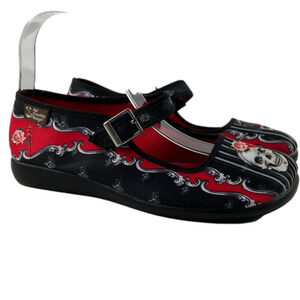 Chocolitos Amor Eterno  Skull maryjane shoes size 6